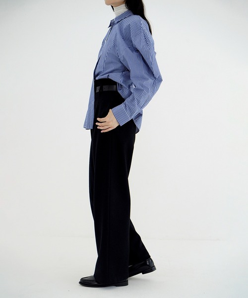 HIGH WAIST WIDE PANTS（その他パンツ）｜CLANE（クラネ）の