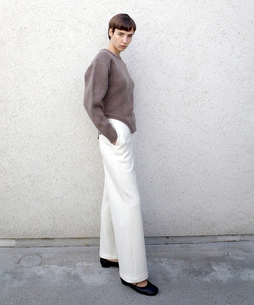 セール】HIGH WAIST WIDE PANTS（その他パンツ）｜CLANE（クラネ）の