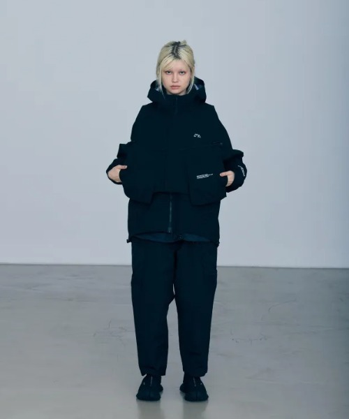 CMF OUTDOOR GARMENT（シーエムエフアウトドアガーメント）の「CMF OUTDOOR GARMENT/シーエムエフ アウトドアガーメント　WEIRED PANTS  CMF2502-P03C（その他パンツ・メンズ・ブラック/グレー・L/M/S）」の3枚目の写真