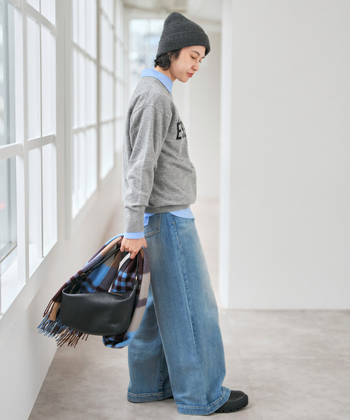 WEB限定 / 追加》ESSENCEロゴニット（ニット/セーター）｜Spick & Span