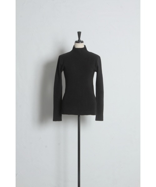 tocco closet（トッコ　クローゼット）の「【ZOZO限定】プチハイネックベーシックリブニットトップス（ニット/セーター・レディース・グレー/アイボリー/ブラック/ベージュ・M）」の6枚目の写真