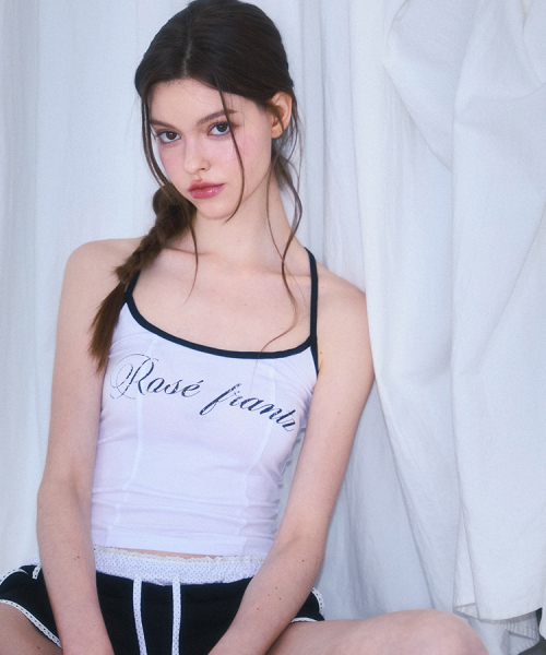 ROSEFRANTZ（ロゼフランツ）の「Vintage Lettering Sleeveless [White]（Tシャツ/カットソー・レディース・ホワイト・OS）」の3枚目の写真