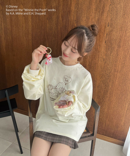 Disney(ディズニー)の「【Disney】くまのプーさん/ラブリーアクリルキーホルダー(キーホルダー・レディース・ベージュ/ブラウン/ピンク・FREE)」の22枚目の写真