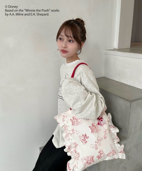 Disney(ディズニー)の「【Disney】くまのプーさん/ラブリーアクリルキーホルダー(キーホルダー・レディース・ベージュ/ブラウン/ピンク・FREE)」の15枚目の写真