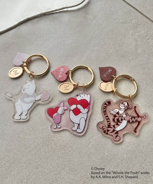 Disney(ディズニー)の「【Disney】くまのプーさん/ラブリーアクリルキーホルダー(キーホルダー・レディース・ベージュ/ブラウン/ピンク・FREE)」の10枚目の写真