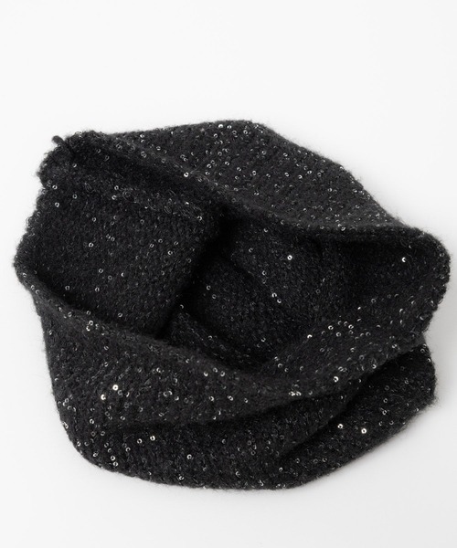 PROVOKE (プロヴォーク)の「【provoke】ラメニットキャップ(ニットキャップ/ビーニー・レディース・ブラウン/ブラック・フリー)」の10枚目の写真