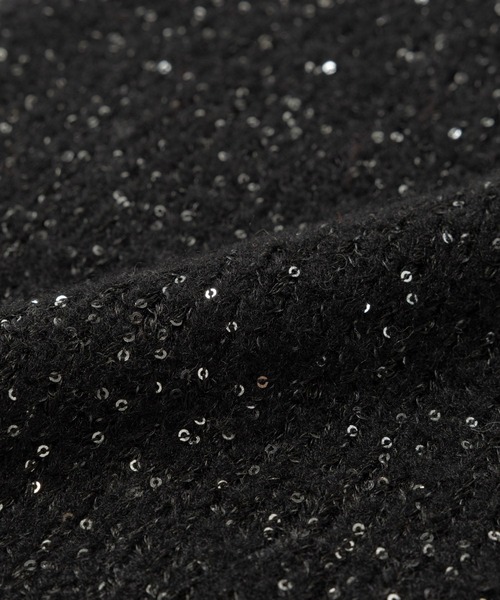 PROVOKE (プロヴォーク)の「【provoke】ラメニットキャップ(ニットキャップ/ビーニー・レディース・ブラウン/ブラック・フリー)」の11枚目の写真