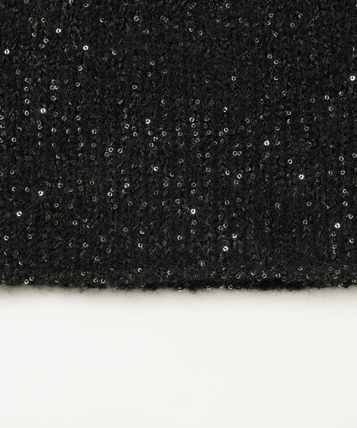 PROVOKE (プロヴォーク)の「【provoke】ラメニットキャップ(ニットキャップ/ビーニー・レディース・ブラウン/ブラック・フリー)」の13枚目の写真