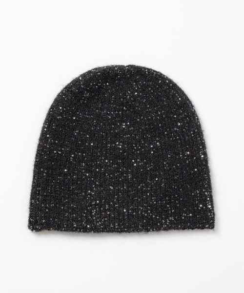 PROVOKE (プロヴォーク)の「【provoke】ラメニットキャップ(ニットキャップ/ビーニー・レディース・ブラウン/ブラック・フリー)」の15枚目の写真