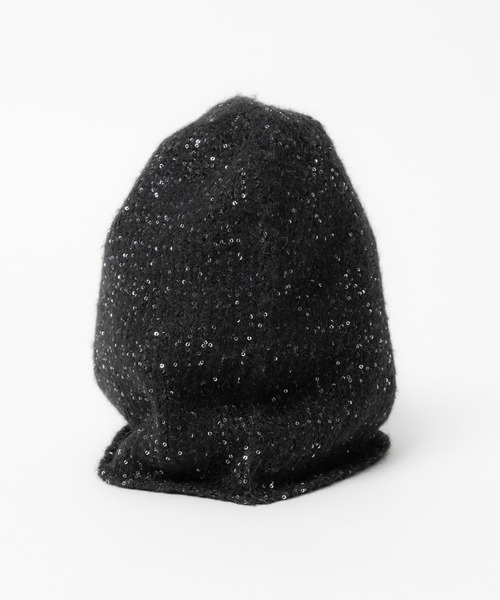 PROVOKE (プロヴォーク)の「【provoke】ラメニットキャップ(ニットキャップ/ビーニー・レディース・ブラウン/ブラック・フリー)」の17枚目の写真