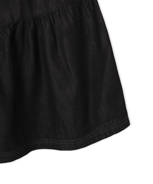 adidas(アディダス)の「adidas SUMMER GLOW DENIM SKIRT / アディダス サマーグロー デニムスカート(デニムスカート・レディース・ブラック・S/L/M)」の5枚目の写真
