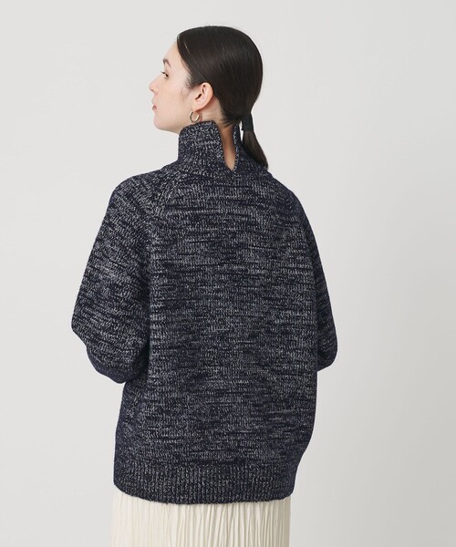 BEAUTY&YOUTH UNITED ARROWS（ビューティーアンドユースユナイテッドアローズ）の「ミックスカラー ラメ タートルネック ニットプルオーバー（ニット/セーター・レディース・ベージュ/ネイビー・FREE）」の19枚目の写真