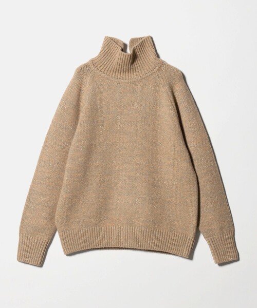 BEAUTY&YOUTH UNITED ARROWS（ビューティーアンドユースユナイテッドアローズ）の「ミックスカラー ラメ タートルネック ニットプルオーバー（ニット/セーター・レディース・ベージュ/ネイビー・FREE）」の15枚目の写真