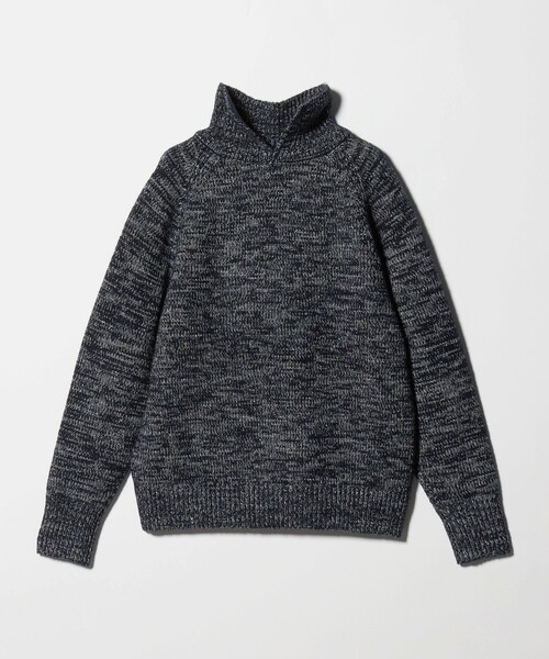 BEAUTY&YOUTH UNITED ARROWS（ビューティーアンドユースユナイテッドアローズ）の「ミックスカラー ラメ タートルネック ニットプルオーバー（ニット/セーター・レディース・ベージュ/ネイビー・FREE）」の9枚目の写真