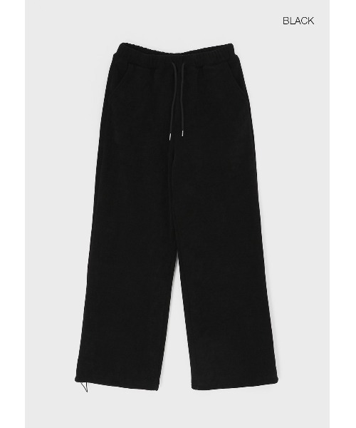 BLACKUP（ブラックアップ）の「[MADE] ベロア起毛2WAYバンディングパンツ（スウェットパンツ・レディース・ブラック/ブラウン・FREE）」の19枚目の写真