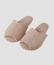 JO'S LOUNGE（ジョーズラウンジ）の「Tulip Slippers 02 (Open Toe) - Mocha（ルームシューズ/スリッパ）」