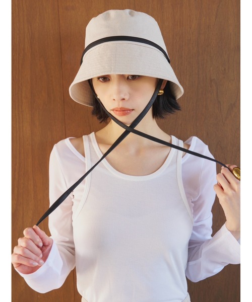 AIC.(エーアイシー)の「マルチウェイシアーアンサンブル(Tシャツ/カットソー・レディース・オフホワイト/ピンク/チャコールグレー・FREE)」の12枚目の写真