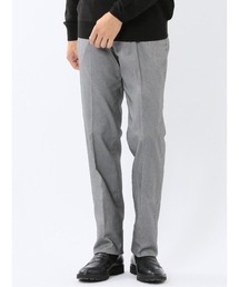 TAKA-Q（タカキュー）の「【ストレッチ ウォッシャブル 裏起毛】タカキュー ノータックビジネスパンツ グレー(セットアップ可能)（スーツパンツ・メンズ）」