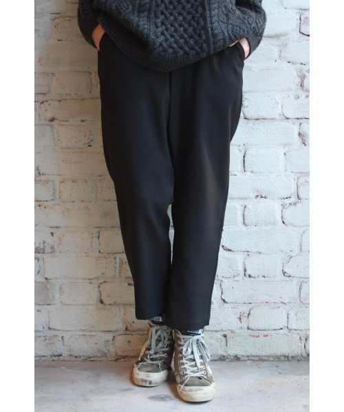 JOURNAL STANDARD LUXE(ジャーナルスタンダード ラックス)の「スタプレツイル イージーラバーパンツ_#(その他パンツ・レディース・ブラック/グレー・MEDIUM/X-SMALL/SMALL/LARGE)」の3枚目の写真