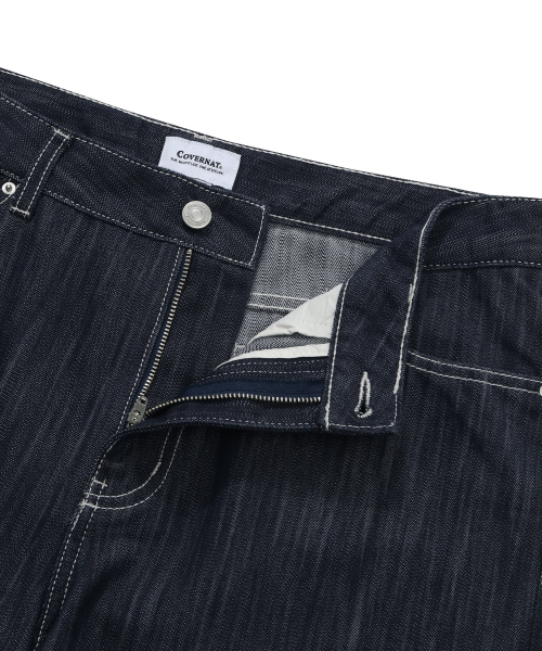 COVERNAT(カバーナット)の「レギュラーフィットデニムパンツインディゴ(デニムパンツ・レディース・その他・SMALL/MEDIUM/LARGE/X-LARGE)」の4枚目の写真