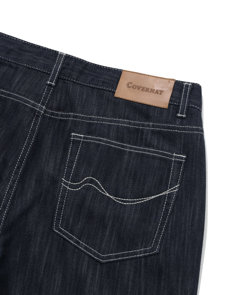 COVERNAT(カバーナット)の「レギュラーフィットデニムパンツインディゴ(デニムパンツ・レディース・その他・SMALL/MEDIUM/LARGE/X-LARGE)」の6枚目の写真