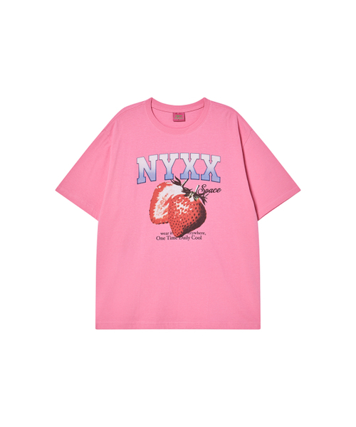 NYXX(エヌワイエックスエックス)の「STRAWBERRY SPACE TEE PINK(Tシャツ/カットソー・レディース・その他・SMALL/MEDIUM)」の2枚目の写真