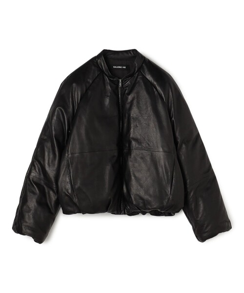 GALERIE VIE シープダウン オーバルブルゾン ダウンジャケット シープダウン オーバルブルゾン（ダウンジャケット/コート）｜GALERIE