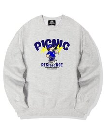PICNIC BOY GRAPHIC クルーネック - ホワイト