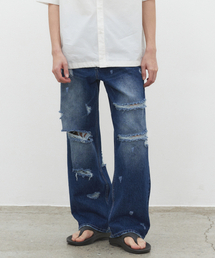 Both Sides Destroy Jeans DCPT037BlueB