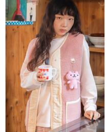 フリース」に該当するトップス（ピンク/桃色系）ファッション通販