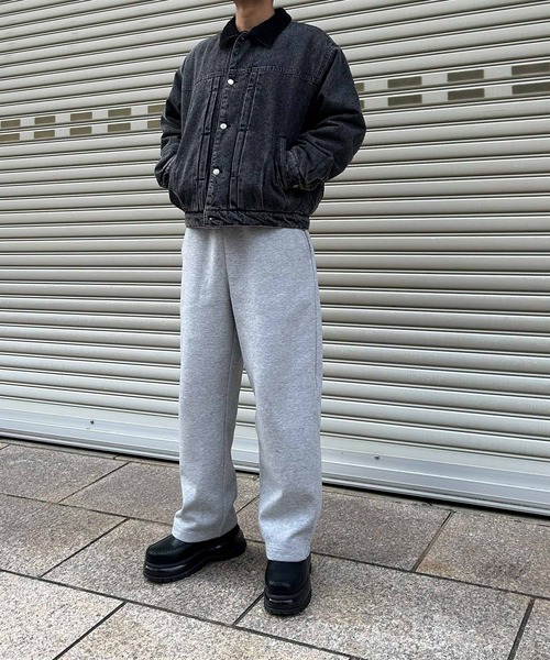 NYLAUS(ナイラス)の「【Nylaus】Boa Lining Denim Jacket / 裏ボアデニムジャケット Gジャン(デニムジャケット・メンズ・ブルー/ブラック/ネイビー・M/L)」の10枚目の写真