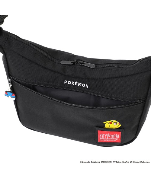 Manhattan Portage（マンハッタンポーテージ）の「Manhattan Portage/マンハッタンポーテージ ショルダーバック DUETSHOULDERBAG MP2409PKMN（ショルダーバッグ・メンズ・ブラック×レッド・FREE）」の8枚目の写真