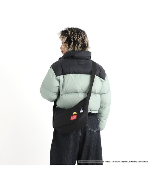 Manhattan Portage（マンハッタンポーテージ）の「Manhattan Portage/マンハッタンポーテージ ショルダーバック DUETSHOULDERBAG MP2409PKMN（ショルダーバッグ・メンズ・ブラック×レッド・FREE）」の13枚目の写真