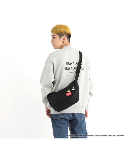 Manhattan Portage（マンハッタンポーテージ）の「Manhattan Portage/マンハッタンポーテージ ショルダーバック DUETSHOULDERBAG MP2409PKMN（ショルダーバッグ・メンズ・ブラック×レッド・FREE）」の15枚目の写真