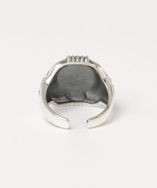 MAISON CLUB(メゾンクラブ)の「【MAISON CLUB】U.S.NAVY Ring TYPE-2 FreeSize / Silver925/ KUN/ フリーサイズ シルバー925 リング(リング・メンズ・シルバー・FREE)」の2枚目の写真