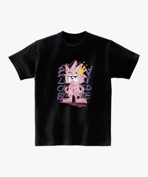 TEESSERT（ティーザート）の「Graffiti T-shirt Cotton Short Sleeve T-Shirt [BLACK]（Tシャツ/カットソー）」