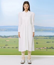 GOCORI（ゴコリ）の「GCR ホワイトドレス ロングホワイトワンピース（ワンピース）」