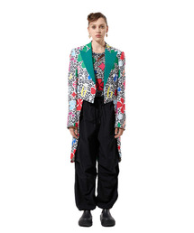 Clover Pattern Evening Tailcoat Jacket