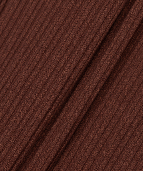 FLAWSROOM（フローズルーム）の「Ribbed Slim Long Sleeve [REDDISH BROWN]（Tシャツ/カットソー・メンズ・その他・MEDIUM/LARGE）」の6枚目の写真
