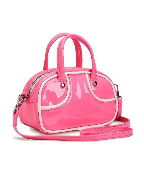 PUMA（プーマ）の「プーマ 【PUMA】- マイクロ グリップ バッグ ピンク【PUMA-1976 MICRO GRIP BAG PINK 091824-06】（ショルダーバッグ・レディース・ピンク・ONE SIZE）」の3枚目の写真