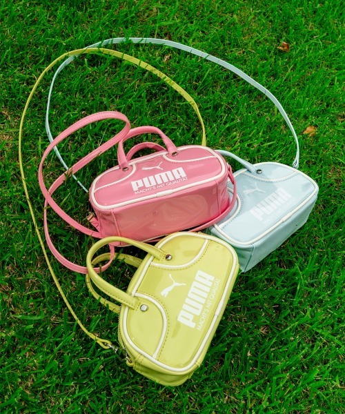PUMA（プーマ）の「プーマ 【PUMA】- マイクロ グリップ バッグ ピンク【PUMA-1976 MICRO GRIP BAG PINK 091824-06】（ショルダーバッグ・レディース・ピンク・ONE SIZE）」の6枚目の写真