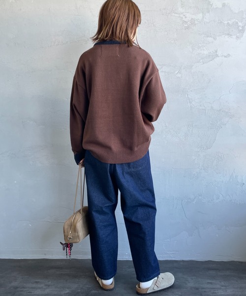 DANTON（ダントン）の「[DANTON/ダントン] 10oz デニムイージーパンツ(インディゴ）（その他パンツ・レディース・インディゴブルー・36）」の10枚目の写真