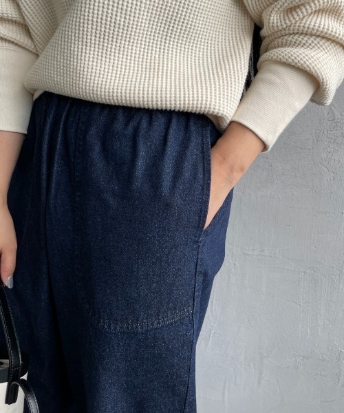DANTON（ダントン）の「[DANTON/ダントン] 10oz デニムイージーパンツ(インディゴ）（その他パンツ・レディース・インディゴブルー・36）」の17枚目の写真