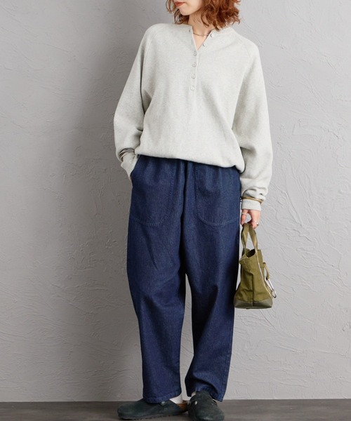 DANTON/ダントン] 10oz デニムイージーパンツ(インディゴ）（その他