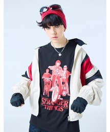 【RS】【Little sunny bite】stranger things x little sunny bite graphic big tee
