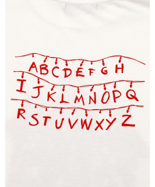 Little sunny bite(リトルサニーバイト)の「【RS】【Little sunny bite】stranger things x little sunny bite graphic big tee(Tシャツ/カットソー・レディース・ブラック/ホワイト/ピンク・MEDIUM/SMALL)」の13枚目の写真