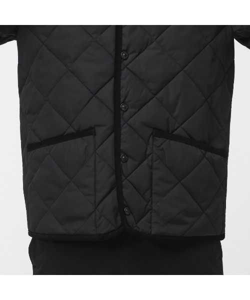 TAION（タイオン）の「タイオン PIPING COLLARED DOWN CARDIGAN（その他アウター・メンズ・チャコールグレー/ブラック・M/L/XL）」の3枚目の写真