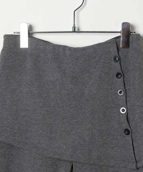 3.3 Field Trip （3.3フィールドトリップ）の「3.3 Field Trip／レイヤードフレアパンツ(裏起毛)（その他パンツ・レディース・グレー/ブラック・MEDIUM/SMALL）」の19枚目の写真