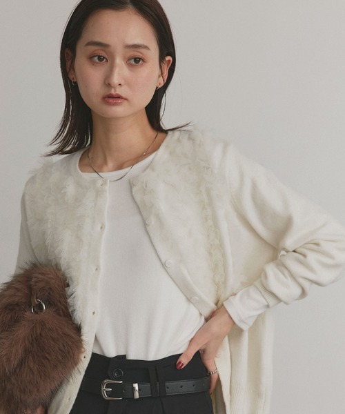 ad thie(アドティエ)の「アソート 起毛リブトップス(Tシャツ/カットソー・レディース・ブラウン系3/ブラウン系2/ブラウン系1/ブラック系3/ブラック系2/ブラック系1/ホワイト系3/ホワイト系2/ホワイト系1・LARGE/MEDIUM)」の10枚目の写真