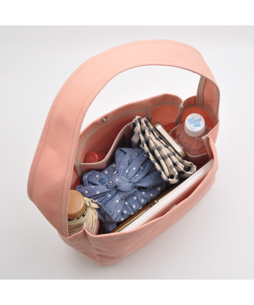 CLEDRAN(クレドラン)の「【軽量 充実の内装】CL3937 FACIL SIMPLE TOTE S(トートバッグ・レディース・ライトカーキ/ベビーピンク/オフホワイト・FREE)」の9枚目の写真